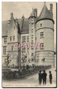 Old Postcard Bourges Palais Jacques Coeur The Facade Meridionale