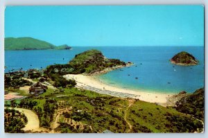 Hong Kong Island Hong Kong Postcard Shek-o Bathing Beaches c1950's Unposted