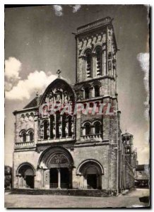 Modern Postcard Vezelay Abbey Church Sainte Madeleine