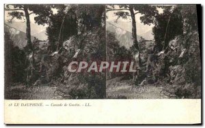 Old Postcard The Dauphine Cascade Gout