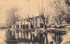 Mt. Holly New Jersey Hack's Canoe Retreat, Sepia Tone Photo Print PC U9966