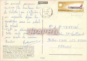 Postcard Modern Church Mosta Malta