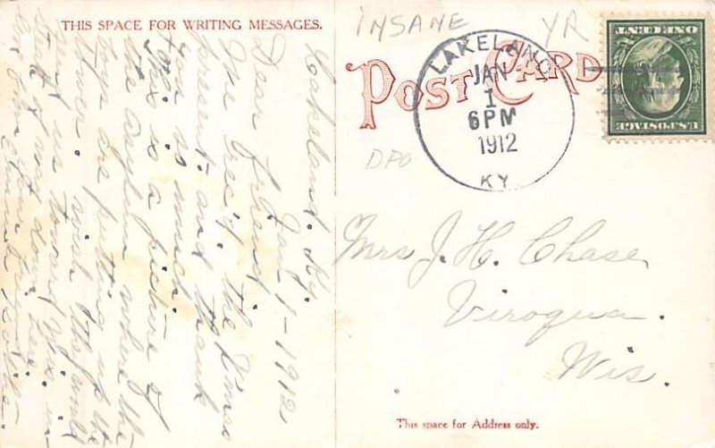 Central Insane Asylum Lakeland, Kentucky USA