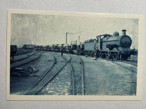 NOSTALGIA REPRODUCTION POSTCARD - LOCOMOTIVE 1924  (KK1583)