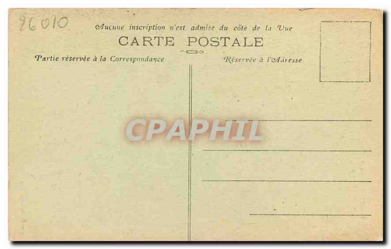 Postcard Old Donzere Drome Clock Tower