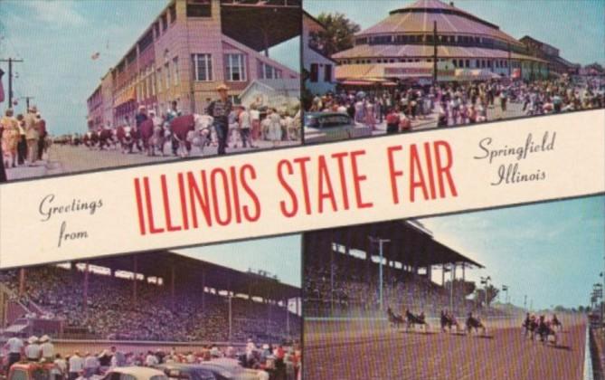 Illinois Springfield Greetings From The Illinois State Fair