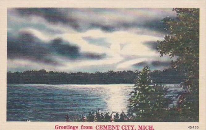 Michigan Greetings From Cement City