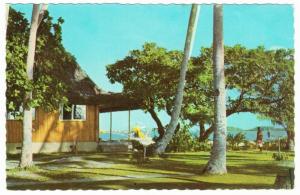 Fiji Toberua Island Resort Postcard 1960s-1970s