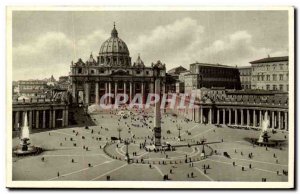 Italy - Italia - Italy - Rome - Rome - Basilica di S. Pietro - Old Postcard
