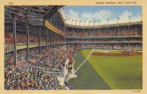 Yankee Stadium NYC, New York Base Ball Stadium 1946 