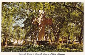 Alabama Mobile Bienville Cross In Bienville Square