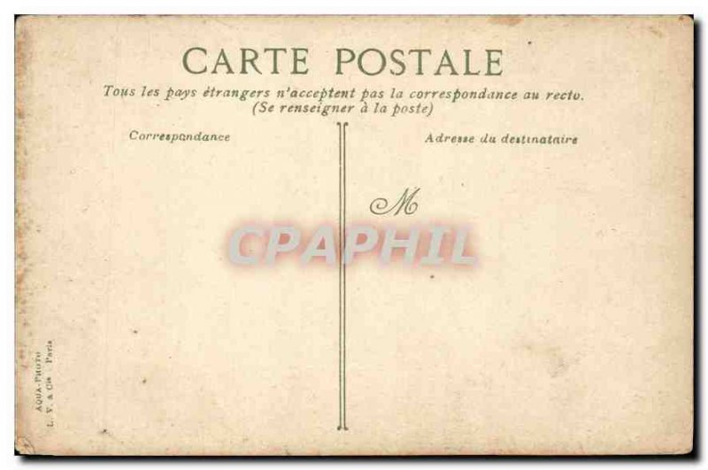 CARTE Postale Old Paris Cluny Square