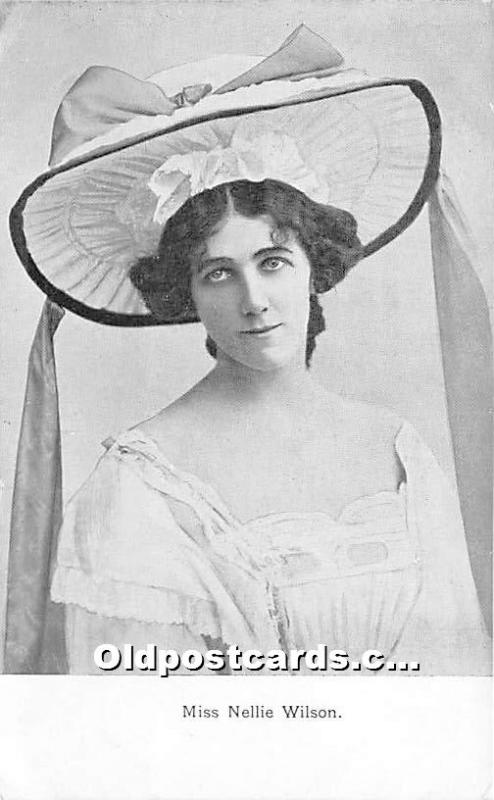 Miss Nellie Wilson Theater Actor / Actress Unused 