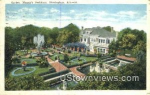 Garden. Massey's Residence - Birmingham, Alabama AL