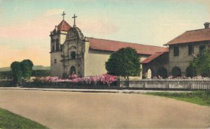 USA Royal Presidio Chapel of San Carlos Monterey Vintage Postcard 07.55