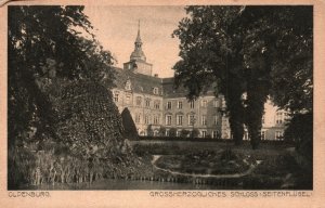 Vintage Postcard Oldenburg Grossherzogliches Schloss Seitenflugel Saxony Germany