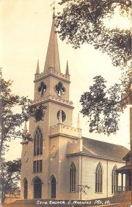 East Machias ME Cong. Church Eastern Illustrating in 1932 Photo RPPC Postcard