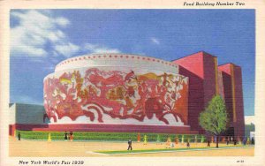 Food Building Number 2 Bourdelle Mural New York World's Fair 1939 linen ...