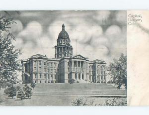 Unused Pre-1907 CAPITOL BUILDING Denver Colorado CO n5292