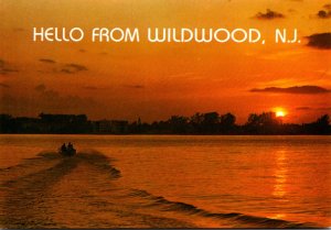 New Jersey Hello From Wildwood Beautiful Sunset