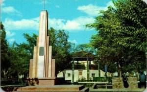 Monument Kiosko Square Agua Priela Son Mexico Postcard VTG UNP Vintage Unused 