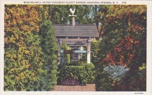 Wishing Well In The Chauncey Olcott Garden Saratoga Springs New York