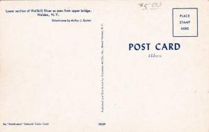 Walkill River from Upper Bridge - Walden NY, New York