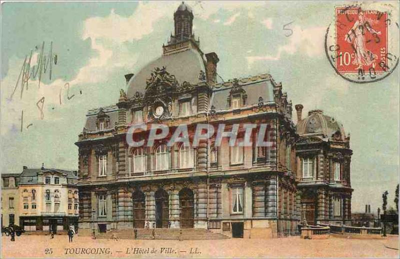 CPA Tourcoing L'Hôtel de Ville 