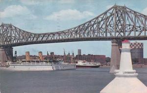 Jacques Cartier Bridge - Montreal QC, Quebec, Canada - pm 1965