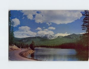 Postcard Sylvan Lake Yellowstone National Park Wyoming USA