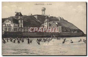 Old Postcard Granville Le Bain