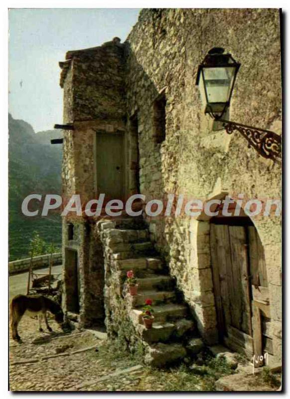 Postcard Modern Colors and Light of France Sainte Agnes Alpes Maritimes Old S...