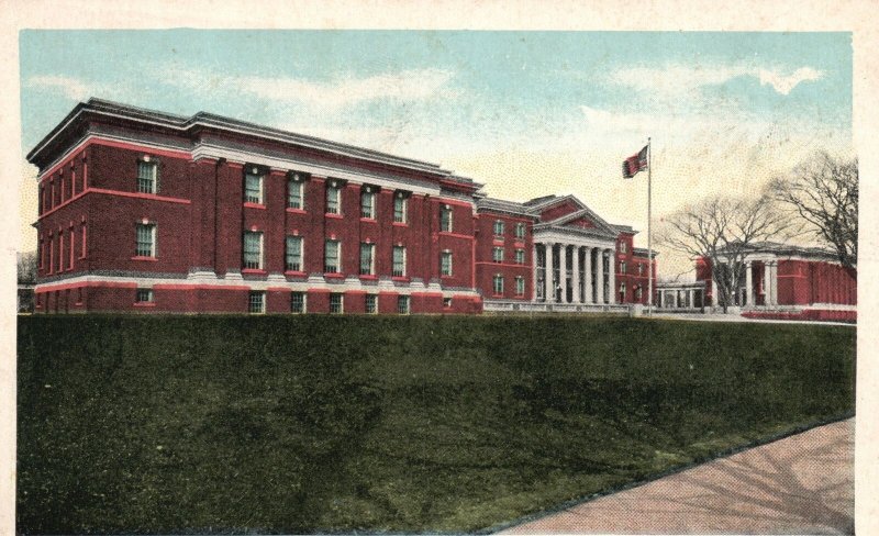 Vintage Postcard Government Historic Office Building Landmark