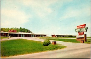 Vtg Cornelia Motel Highway 441 23 South Cornelia Georgia GA Roadside Postcard