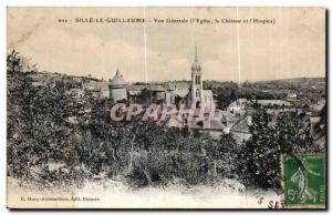 Old Postcard Sille Guillaume Vue Generale
