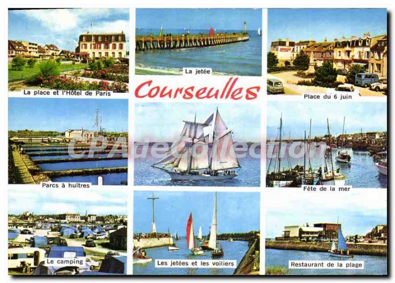 Postcard Modern Courseulles Sur Mer