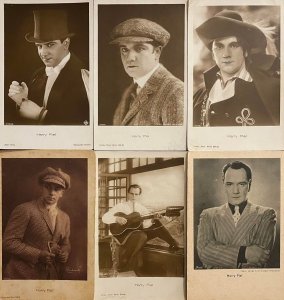 Lot of 7 postcards prolific german actor & screenwriter HARRY PIEL 