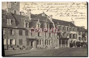 Old Postcard Roscoff L & # 39Hotel des Bains de Mer