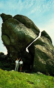 North Carolina Grandfather Mountain The Split Rock