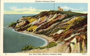 MA - Martha's Vineyard Island. Gay Head Cliffs