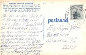 Grayson Kentucky Sangri La Motel Street View Vintage Postcard K98175