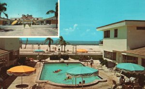 Vintage Postcard 1950's Sands of Treasure Island Resort St. Petersburg Florida