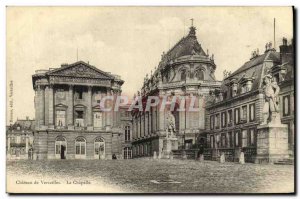 Old Postcard Versailles Chateau La Chapelle