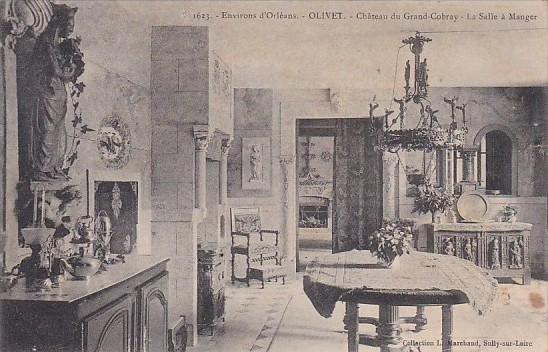 France Olivet Chateau du Grand-Cobray La Salle a Manger 1908