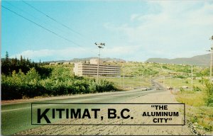 Kitimat BC The Aluminum City Hospital Vintage Postcard G64