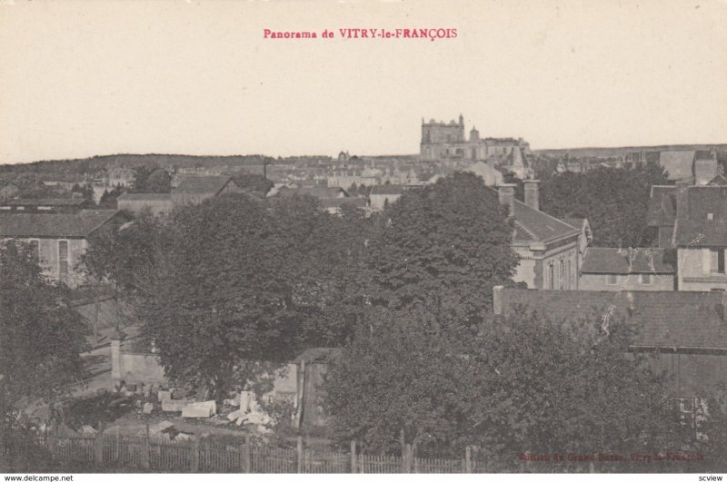 VITRY-le-FRANCOIS , France , 00-10s ; Panorama