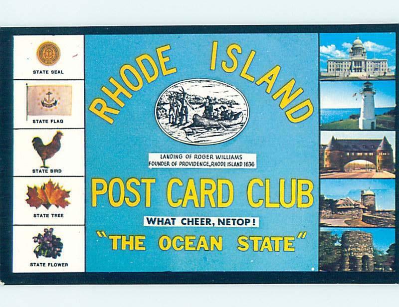 1979 Postcard Ad POSTCARD CLUB Providence Rhode Island RI HM4448