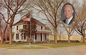 President Ike Eisenhower Home & Museum Abilene Kansas postcard