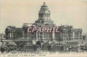 Old Postcard Brussels Palace of Justice