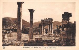 BR46194 Forum sud arc de caracalla Djemila    Algeria